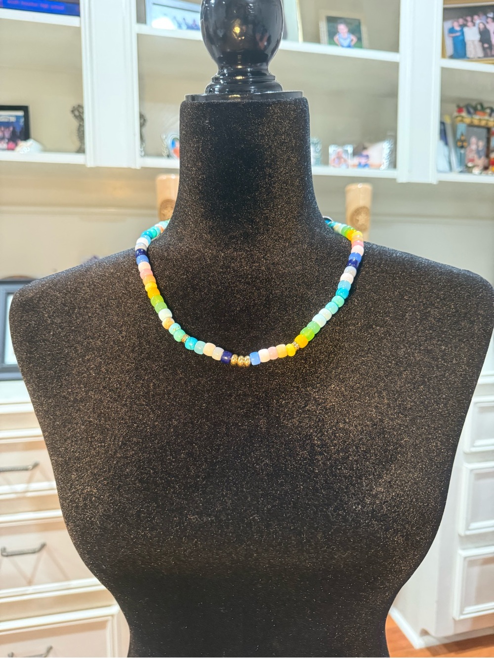 New Coastal Girl Gemstone Necklace